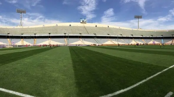 درب پارکینگ های استادیوم آزادی از 7 صبح باز می شود