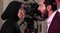 پشت‌صحنه بازی "بهرام‌ رادان" در سریال "رقص روی شیشه"+فیلم