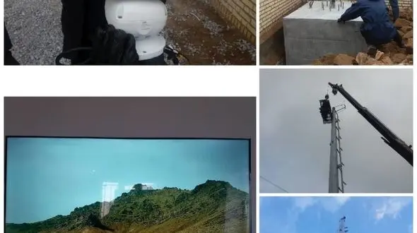 نصب سیستم پایش تصویری هوشمند در مناطق حفاظت شده بدر و پریشان قروه