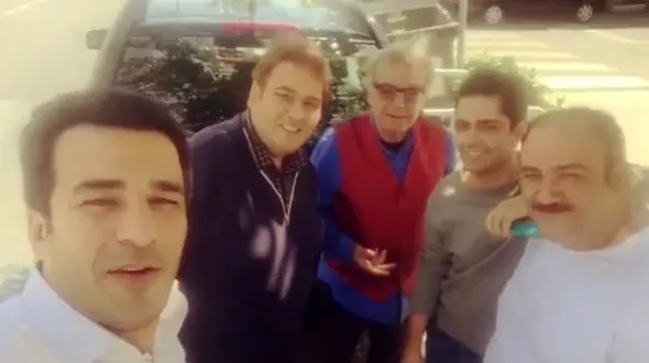 تولد بازیگر معروف چگونه برگزار شد+ فیلم