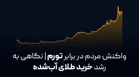 واکنش مردم در برابر تورم | نگاهی به رشد خرید طلای آب‌شده