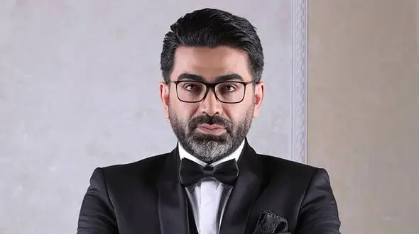 عکس / شوخی عجیب یک دختر با فرزاد حسنی