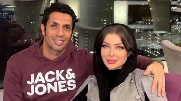 عاشقانه همسر سپهر حیدری با پسرش + عکس پسر مو فرفری سپهر حیدری