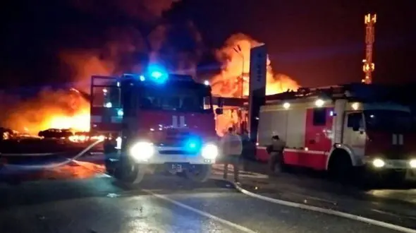 ۲۷ کشته و ۵۰ مصدوم براثر انفجار پمپ بنزین در روسیه