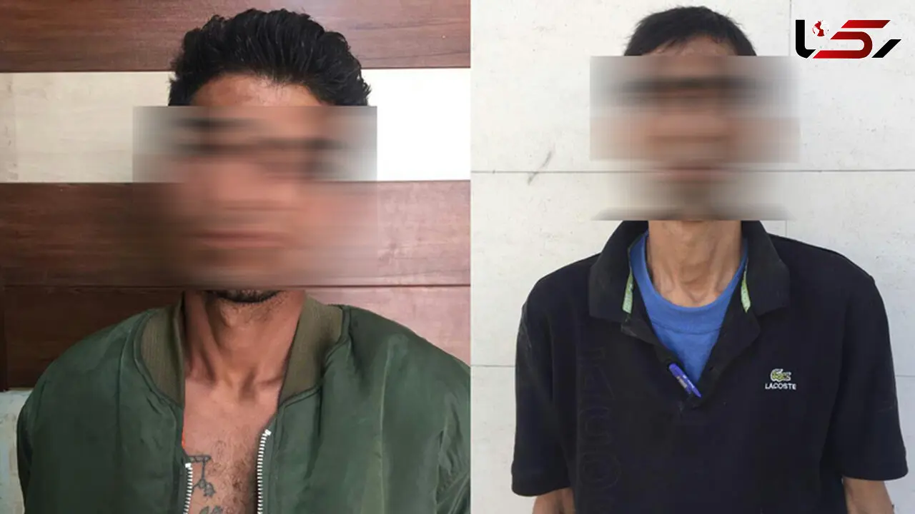 دستگیری 2 سارق حرفه ای لوازم خودرو در آبادان + عکس