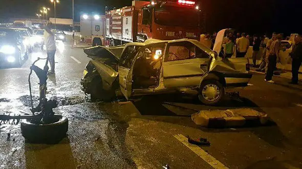 تصادف مرگبار در محور اهواز _مسجدسلیمان