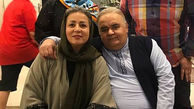  پدربزرگ هزار چهره سینما در کنار خانواده‌اش؛ اکبر عبدی و نوه و همسرش + عکس