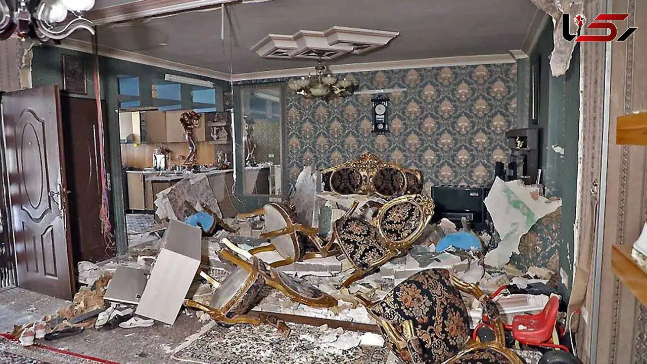 انفجار شدید در شهرک خاتم کرج 