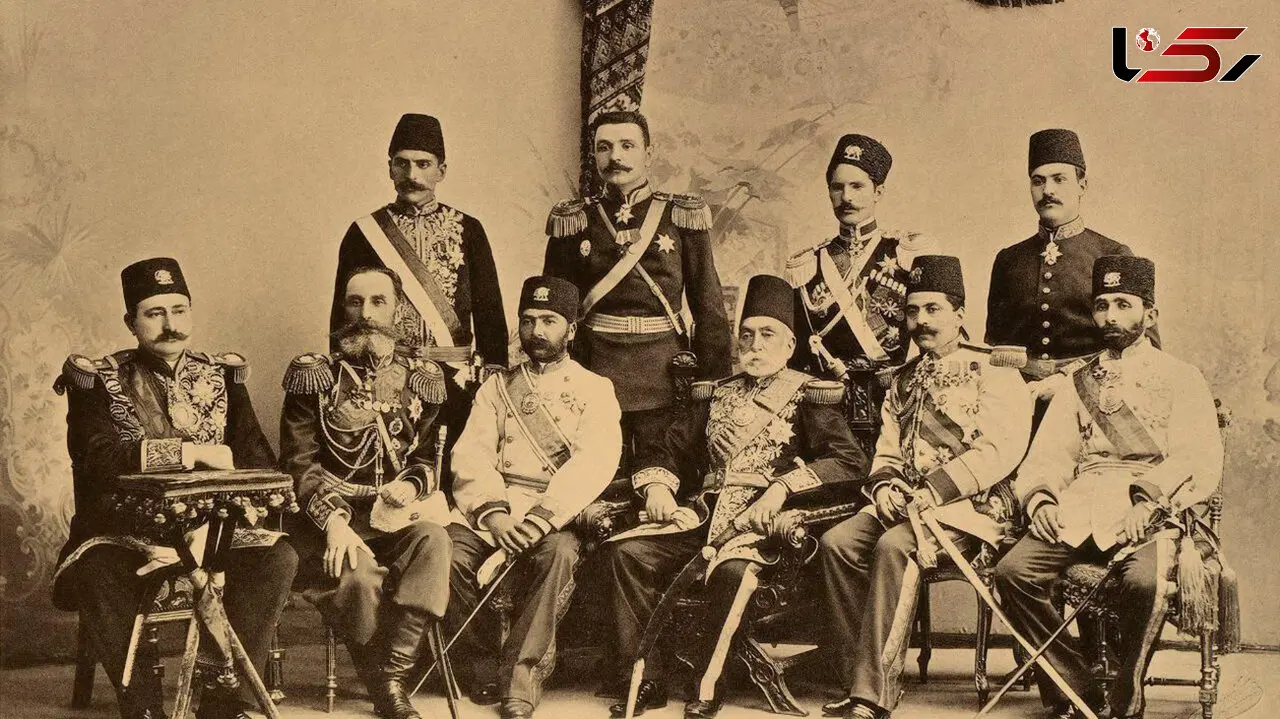 تصویری از نمایندگان ایران در مراسم تاجگذاری نیکولای دوم، امپراتور روسیه، سال ۱۸۹۶ میلادی