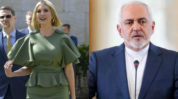 ظریف و ایوانکا ترامپ همزمان در قطر/ این دو باهم دیدار می کنند؟
