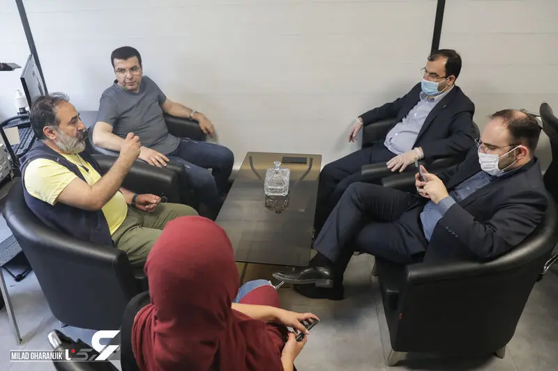بازید غلامحسین محمدی رئیس روابط عمومی و امور بین الملل شهرداری تهران از رکنا