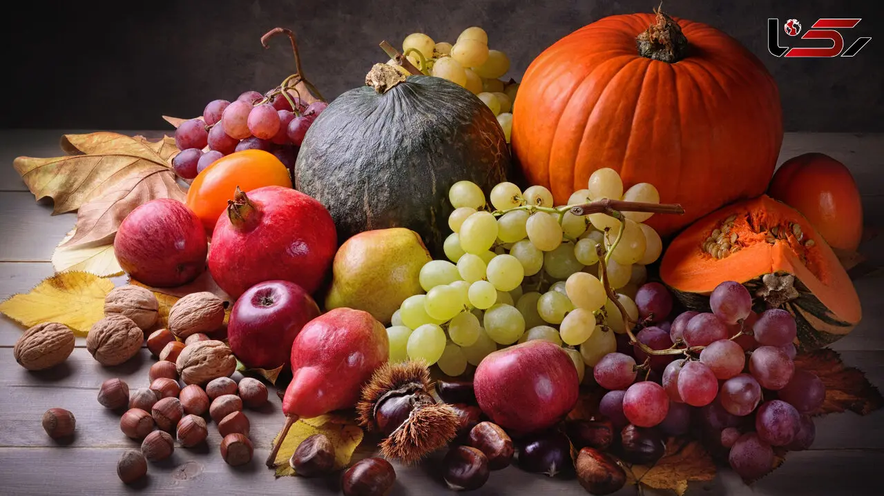 پاییز این غذاها را بخورید / از انرژی رنگ ها تا آرامش روان