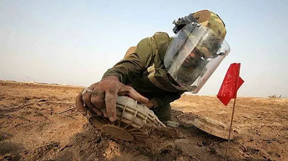 شناسایی بیش از 36 هزار هکتار اراضی آلوده به مین و گلوله در خوزستان