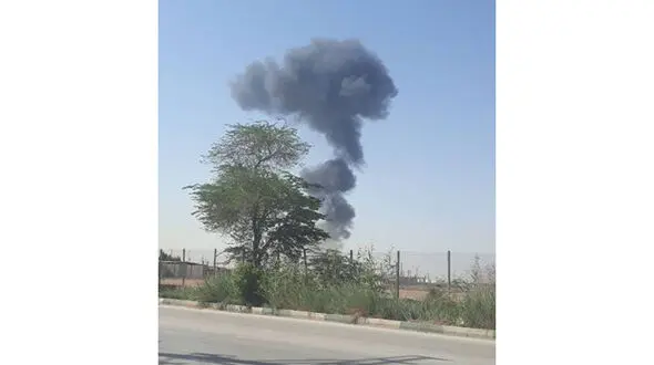 آتش سوزی در پتروشیمی آبادان
