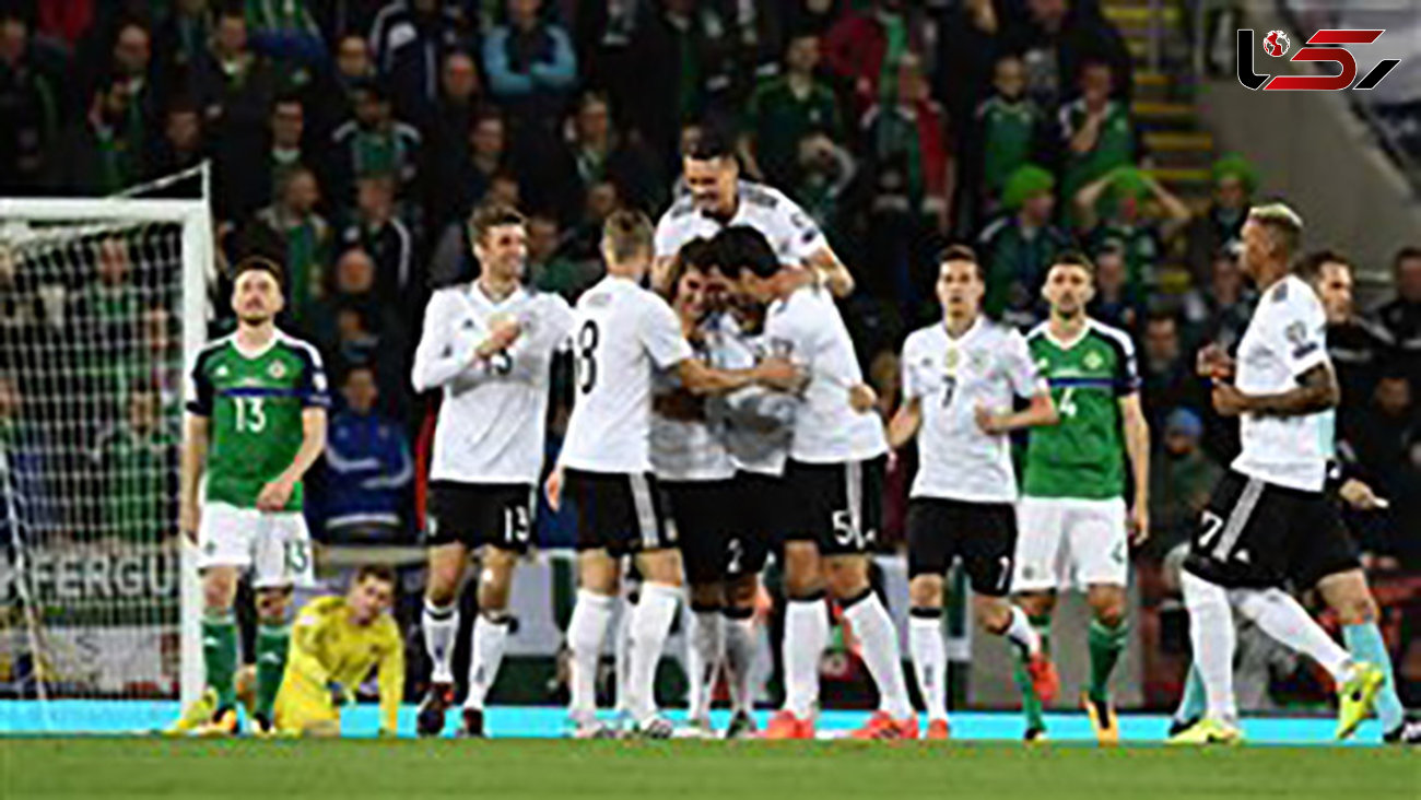 ایرلند شمالی 1-3 آلمان؛ قهرمان، به جام جهانی رسید