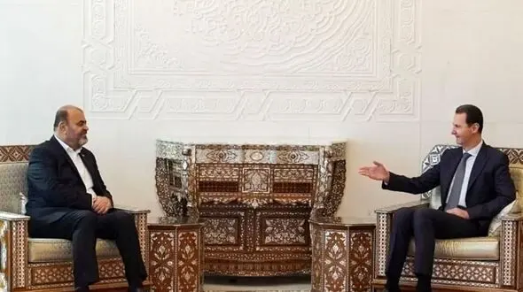  رستم قاسمی با بشار اسد دیدار کرد