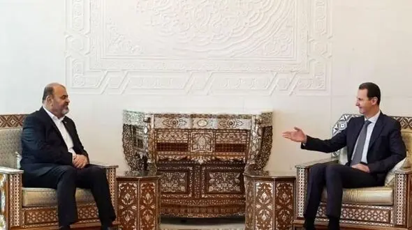  رستم قاسمی با بشار اسد دیدار کرد