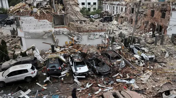 ‘Hundreds’ of Russian missiles and drones strike Ukraine in deadly attacks as Poland scrambles jets