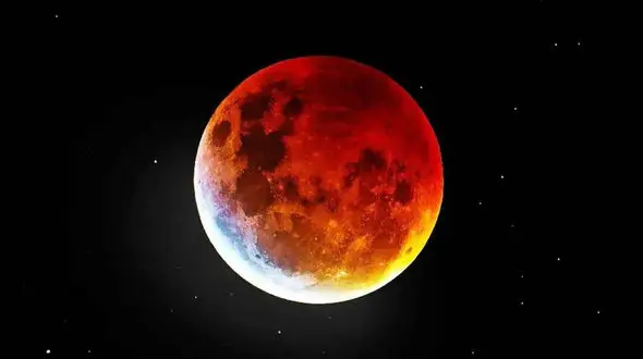 ماه نارنجی در آسمان امشب؛ تجربه‌ ای بی‌ نظیر از طبیعت در ایران