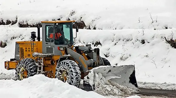 بارش شدید برف در ارتفاعات خوزستان