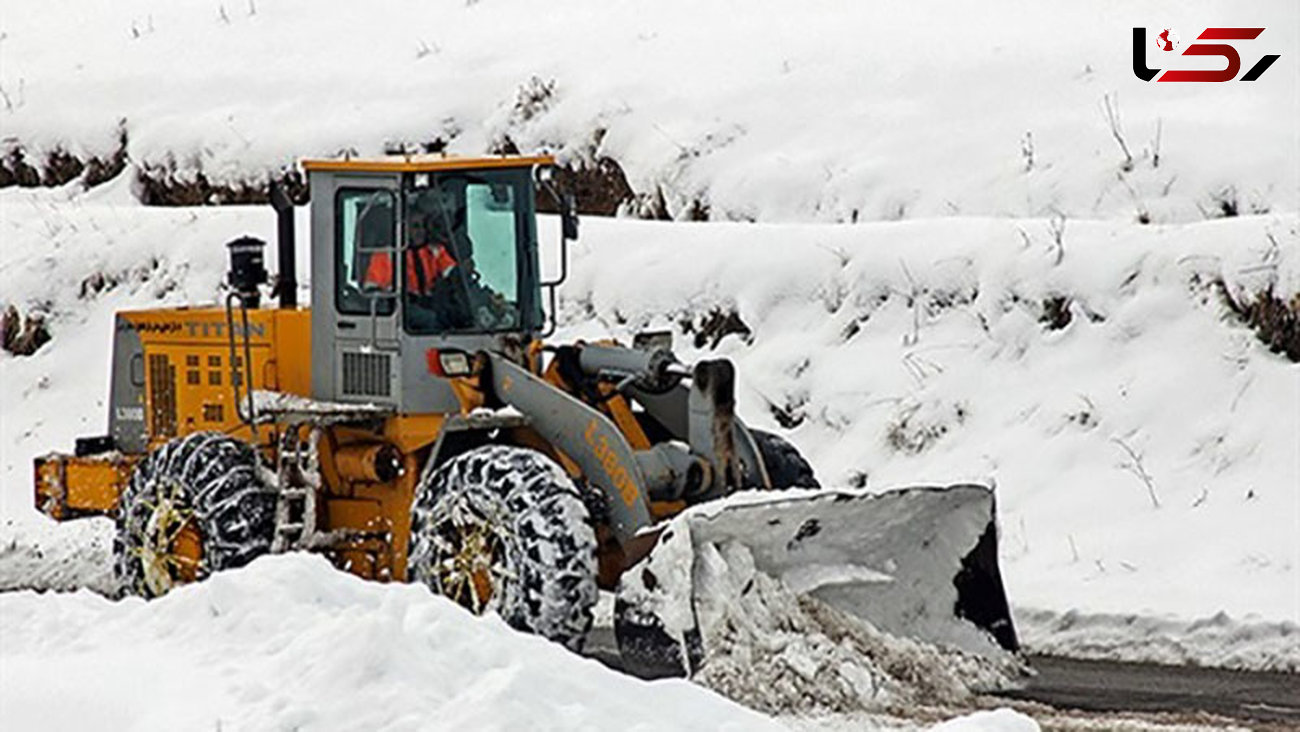 برف 40 سانتی متری در هشترود/ راه 120 روستا در هشترود بسته شد