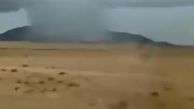 فیلم عجیب ترین گردباد در زرین دشت فارس / ترسناک و شبیه فیلم های هالیوودی !