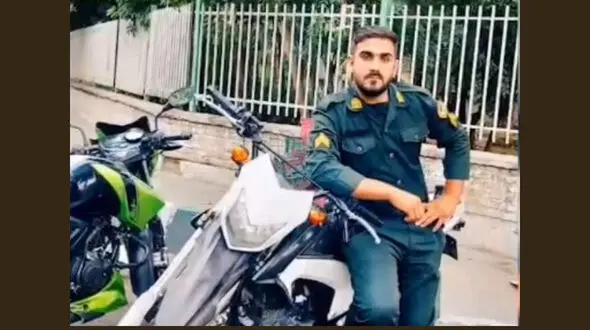 شهادت جانسوز مامور پلیس تهران در برقراری امنیت شب چهارشنبه سوری + عکس گروهبانیکم مهران پیری  / روحش شاد