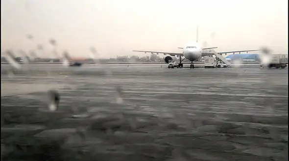 دید افقی پایین در مشهد / پروازهای به مقصد این شهر به تهران و ساری منتقل شد!