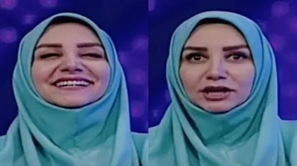 صدای کلفت مردانه زن معروف خانم مجری را سوپرایز کرد ! + فیلم آنتن زنده صدا و سیما