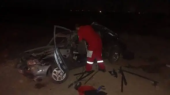 2 کشته و زخمی در واژگونی پراید در استان سمنان 