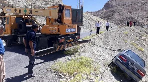 عکس خوش شانسی در گردنه مرگ دهلران + جزییات