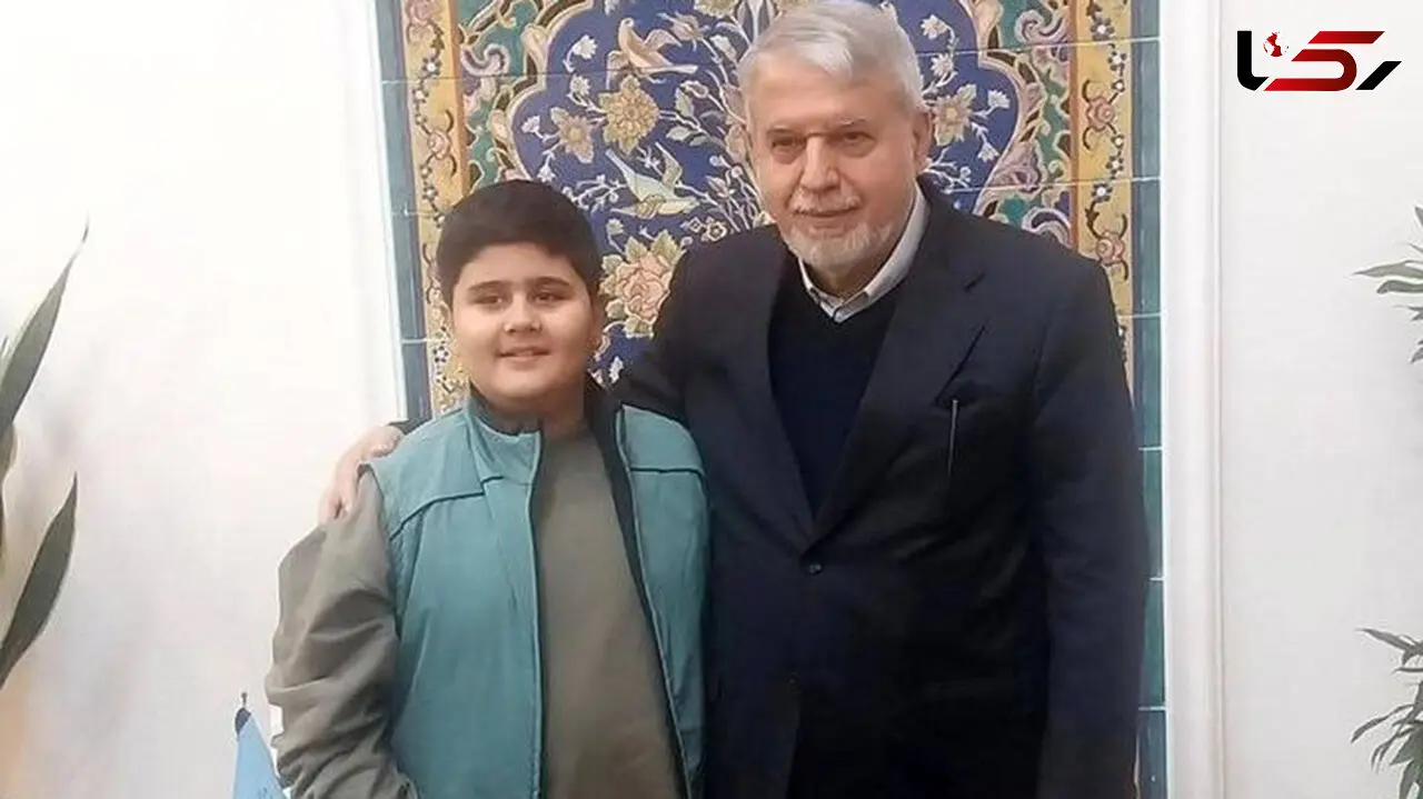 دیدار وزیر میراث فرهنگی با مارکو کوچولوی 9 ساله ! + فیلم