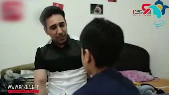 اولین فیلم از ضربات شمشیر به سر نگار 7 ساله توسط پدر رزمی کار + فیلم وحشتناک 16+