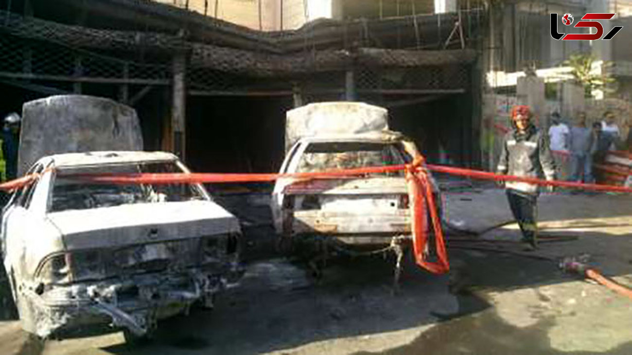 آتش درکرج 3 تعمیرگاه خودرو را سوزاند