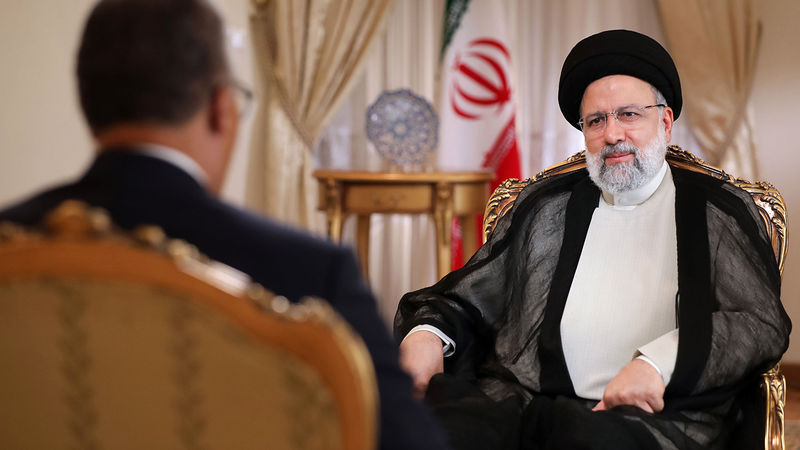 آیت الله رئیسی  - رییسی در گفتگو با شبکه تلویزیونی NBC آمریکا