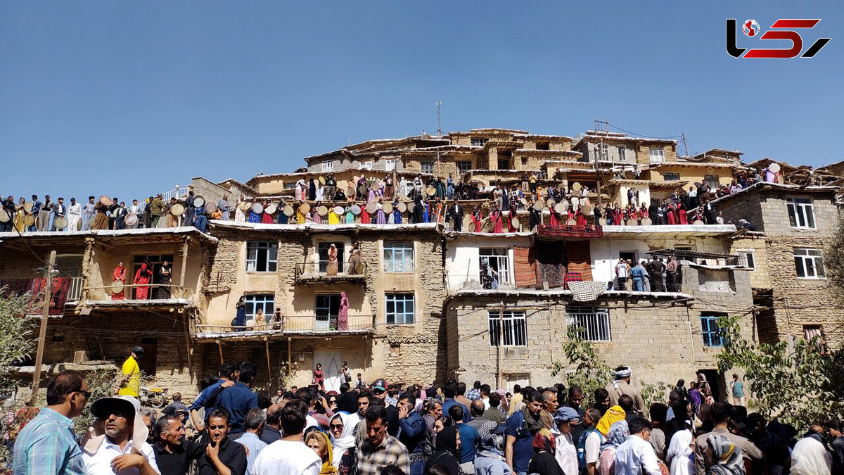 ببینید / مراسم دف نوازی روستای "هشمیز" سنندج + فیلم 