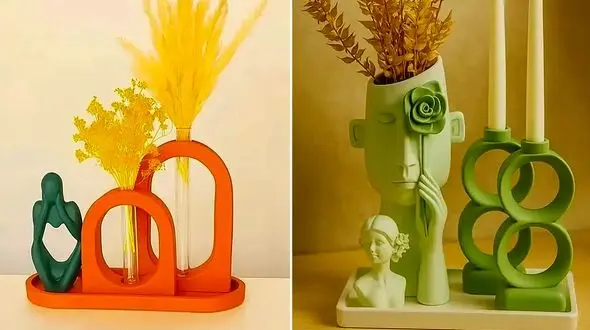 15 عکس گلدان مینیمال خاص برای خلق فضایی لوکس و مدرن