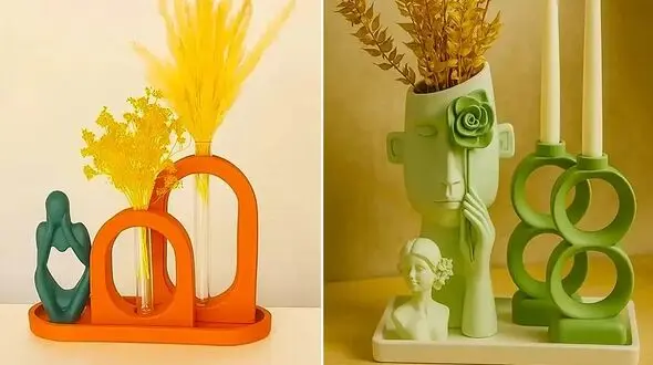 15 عکس گلدان مینیمال خاص برای خلق فضایی لوکس و مدرن
