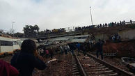 خروج قطار از ریل در مراکش ده‌ها کشته و زخمی بر جا گذاشت+تصاویر 