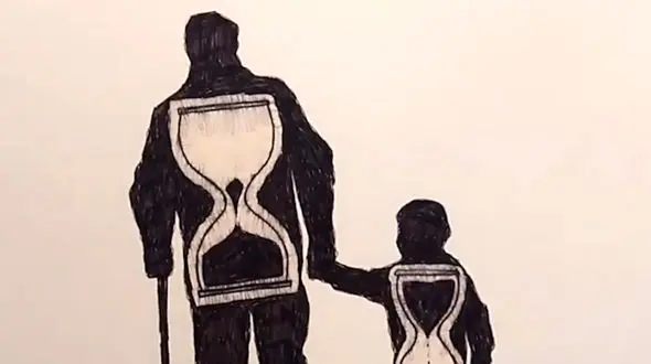 گذر زمان در قالب نقاشی + فیلم