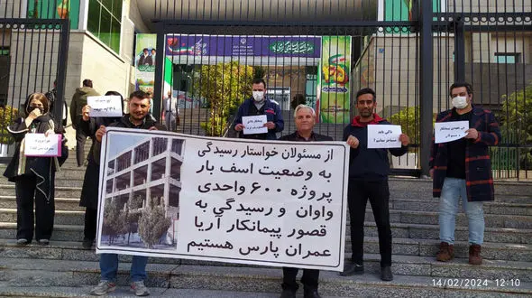 وضعیت پروژه 600 واحدی مسکن ملی واوان اسلامشهر پس از 4 سال اسفبار است +تصاویر