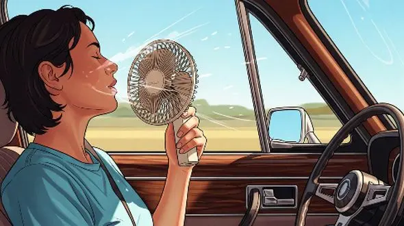 ترفندهای خنک ماندن در ماشین بدون کولر + جدول