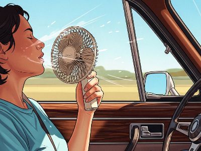 ترفندهای خنک ماندن در ماشین بدون کولر + جدول