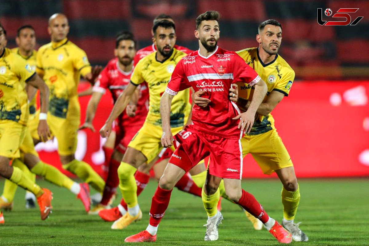 فجرسپاسی - پرسپولیس در ورزشگاه آزادی 