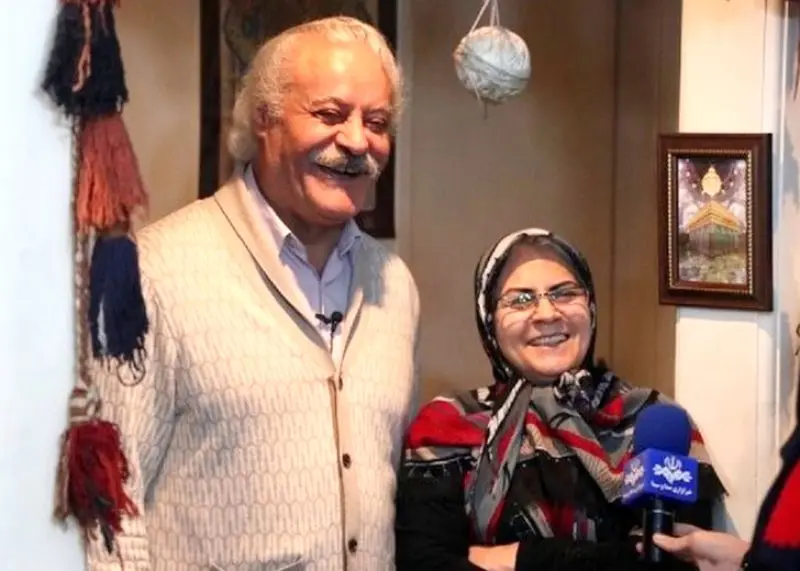 جهانبخش سلطانی و همسرش