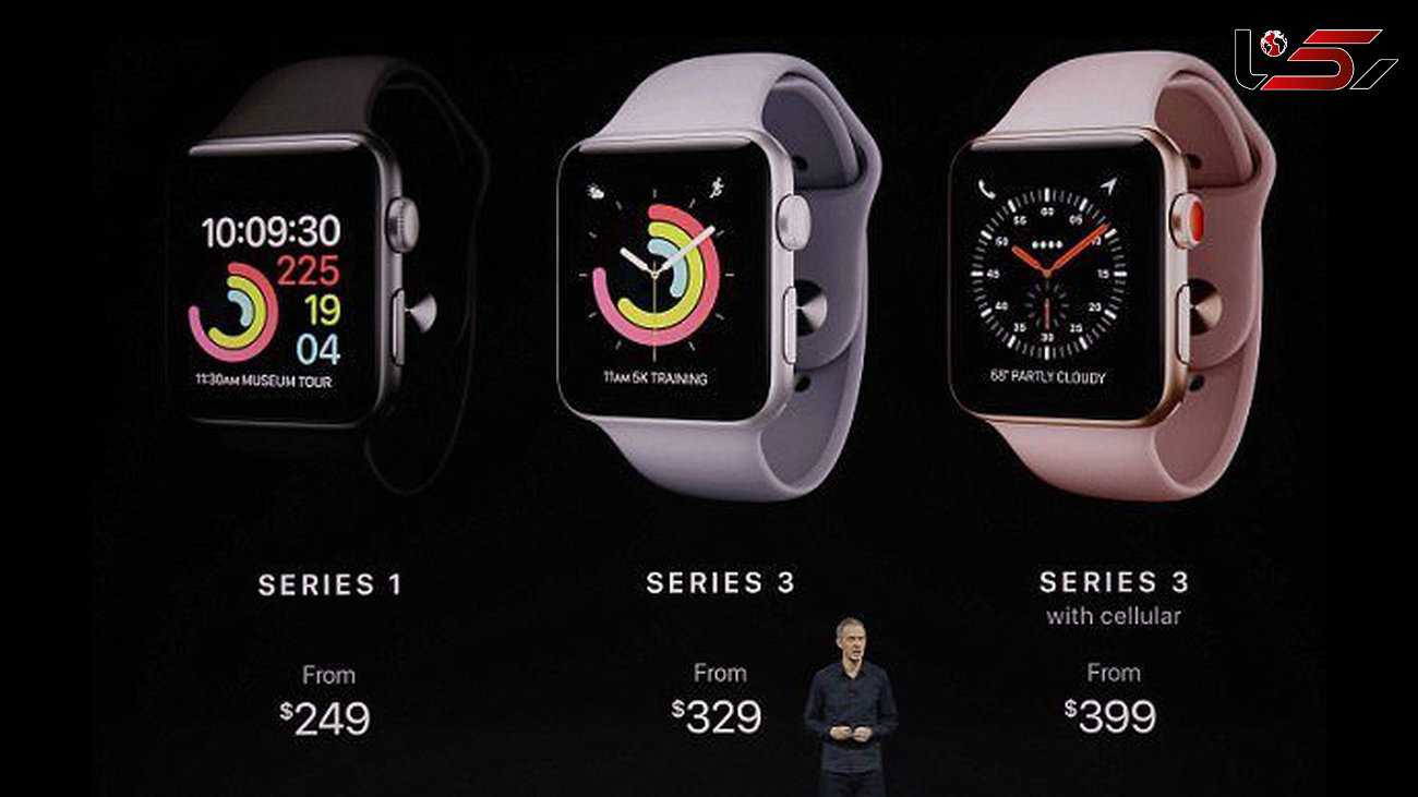 ساعت هوشمند اپل با قابلیت سلولار رونمایی شد + فیلم