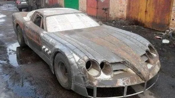 تصاویر جنجالی یک مرسدس بنز  در ایران+تصاویر