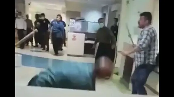 پشت پرده فیلم قمه‌کشی در بیمارستان دورود 