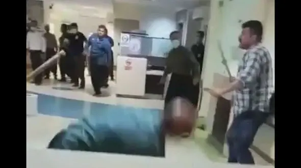 پشت پرده فیلم قمه‌کشی در بیمارستان دورود 