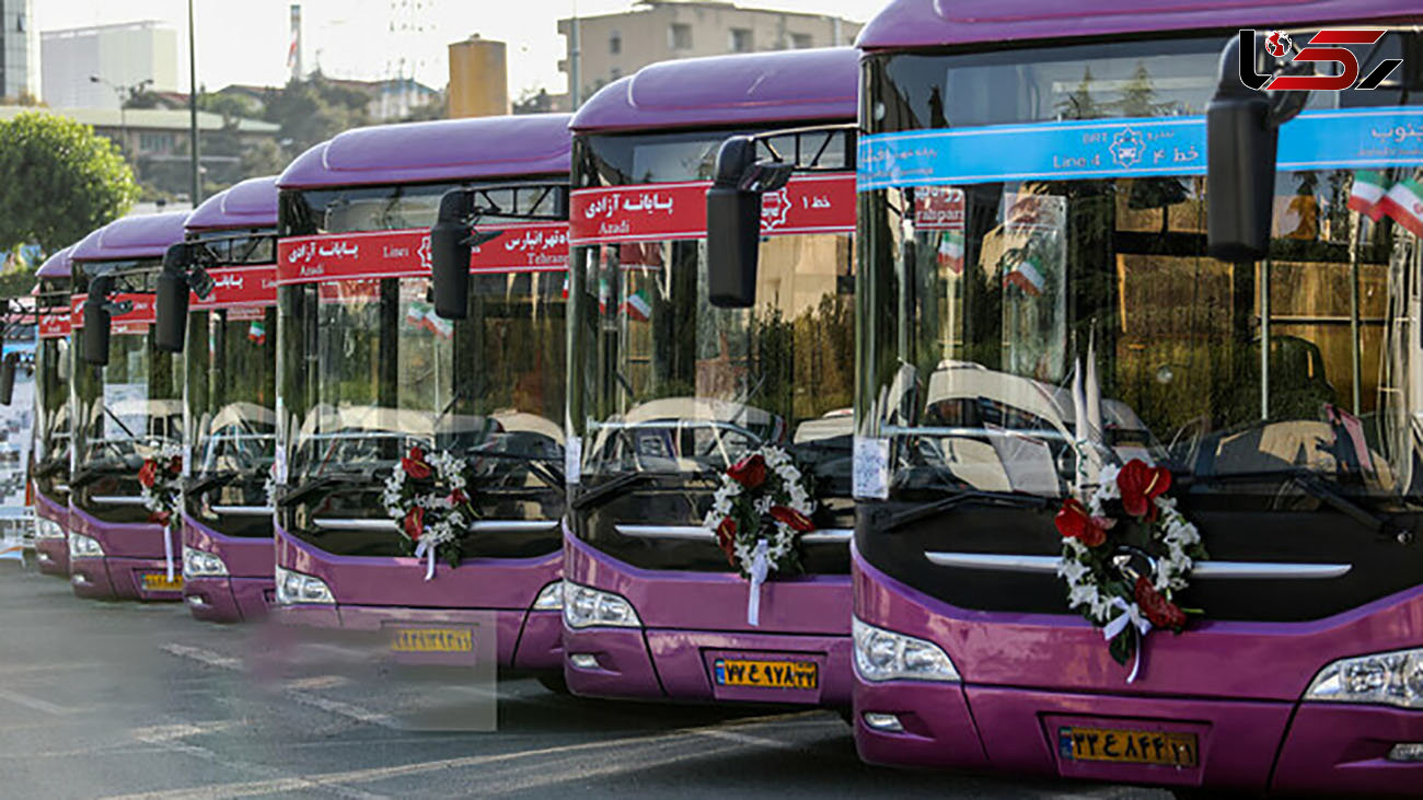300 اتوبوس امسال در تهران اضافه شد 